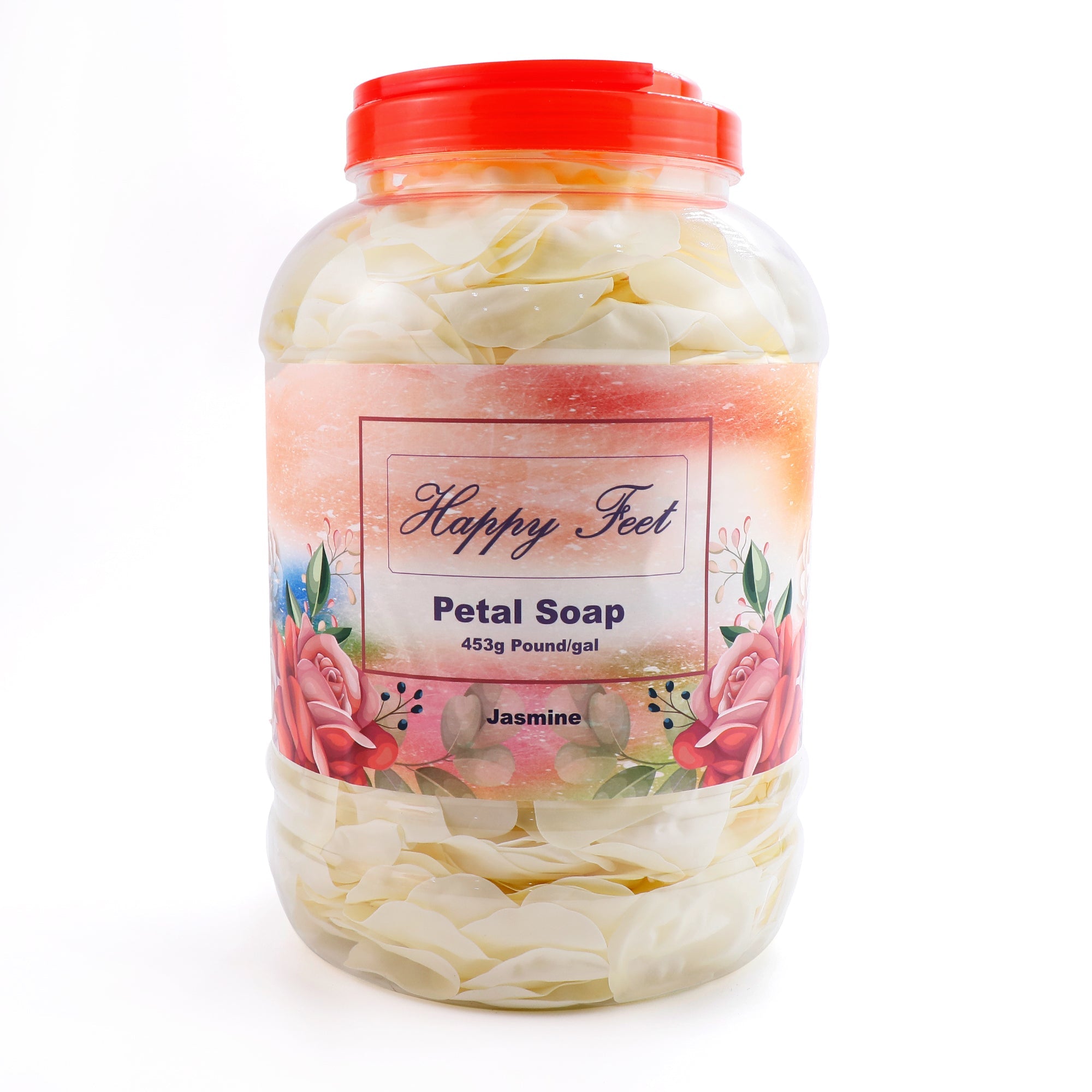 HappyFeet Petal Soak For Spa - Jasmine - Gallon