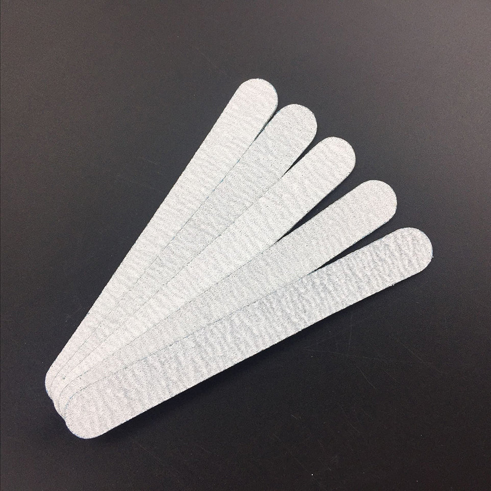 HappyFeet Nails Manicure File small 4" and 5" Zebra 80/100 - Bag