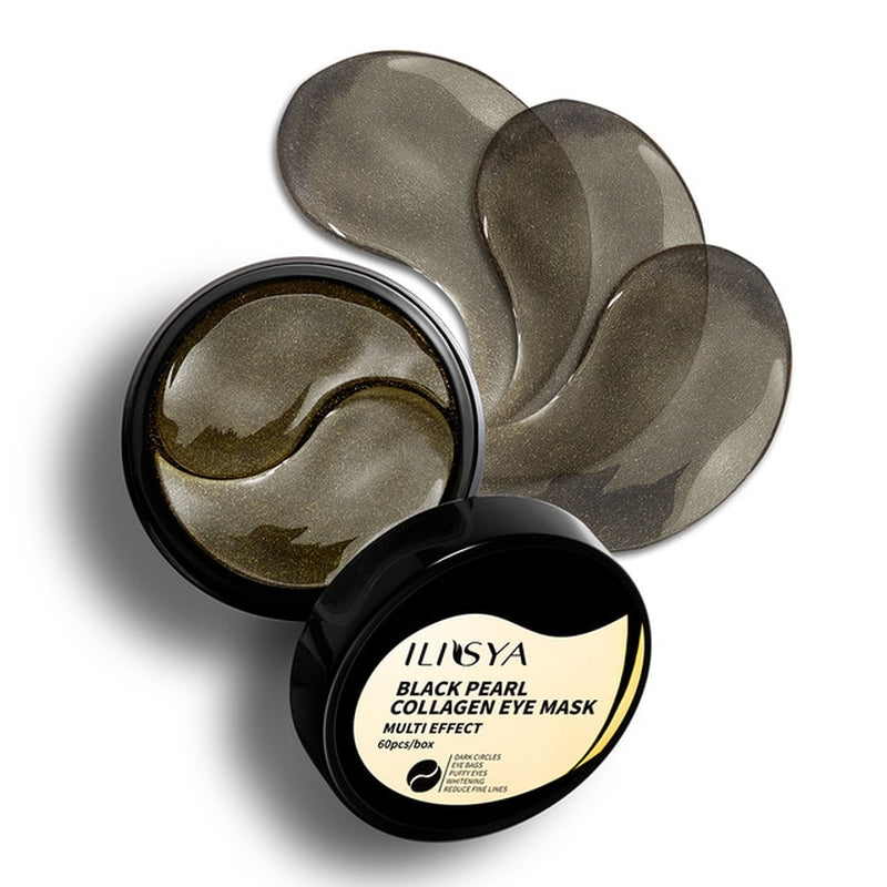 --Collagen Eye Mask 24K Gold Eye Patch Seaweed Eye Dark Circles Anti-Puffiness Anti-Aging Moisturizing Eyes--60Pcs