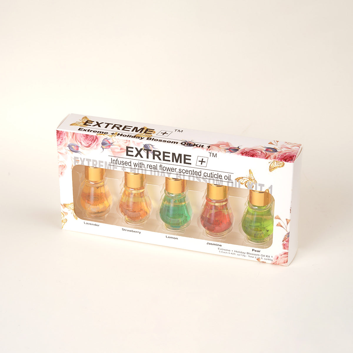 EXTREME+ Holiday  Oil Kit with Dropper, Rose, Ginger, Guava, Greenish, Orange